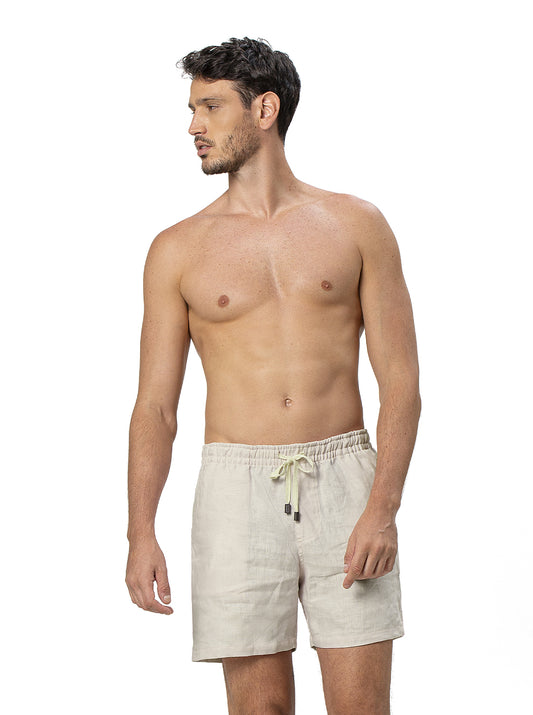 Linen Shorts - Ondademar Men