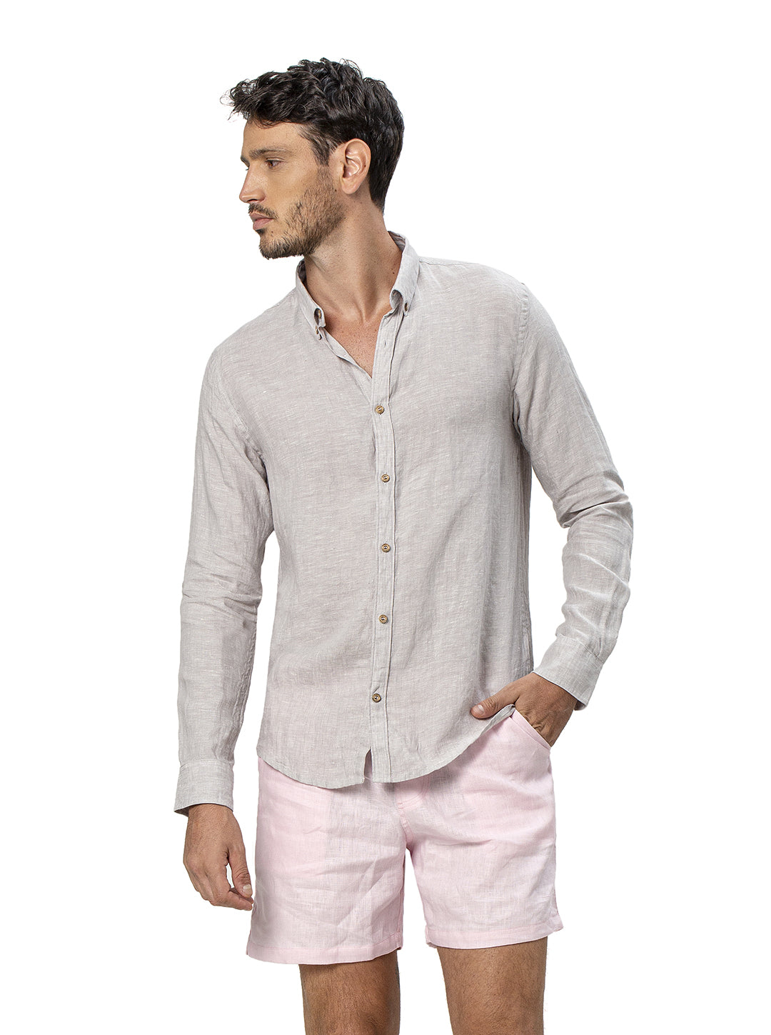 Linen Shirt - Ondademar Men