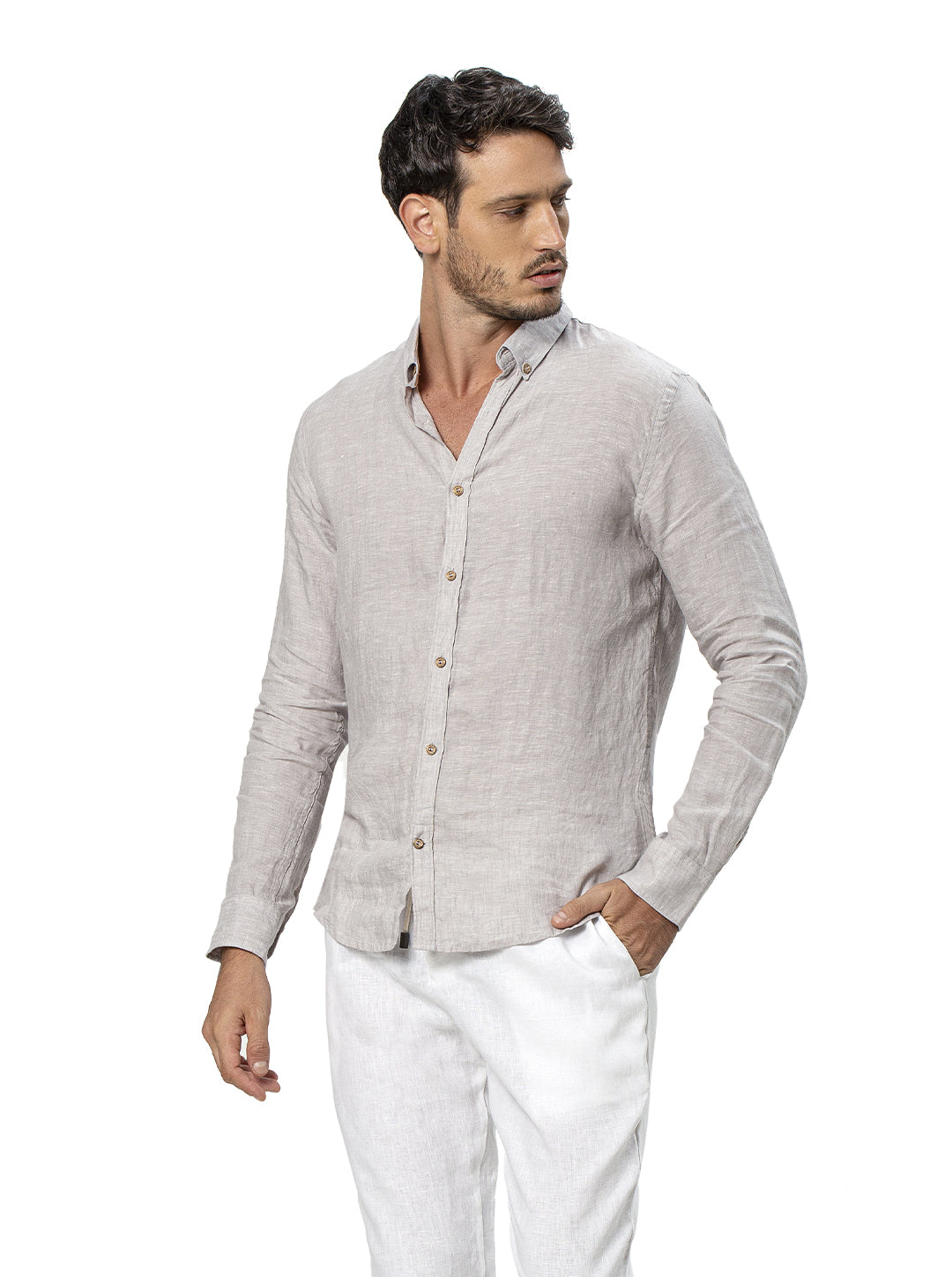 Linen Shirt - Ondademar Men