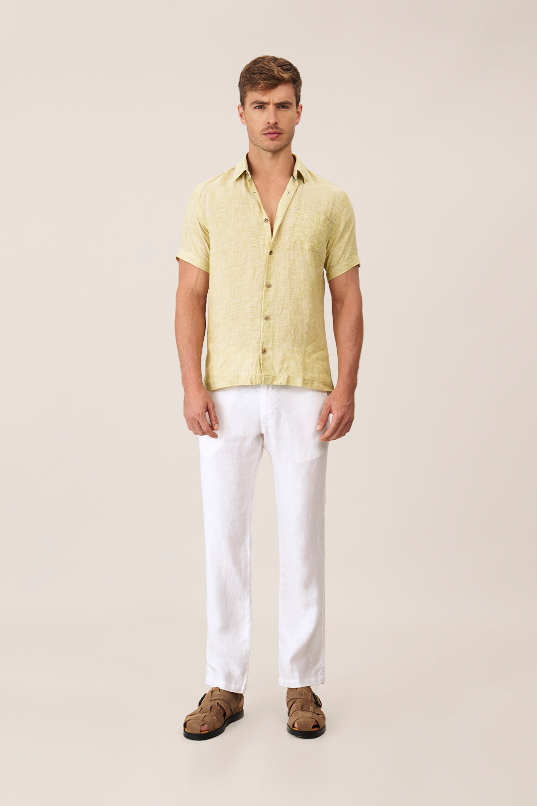 Linen Shirt - Ondademar Men